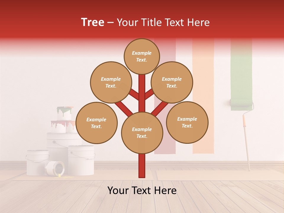 Work Build Plank PowerPoint Template