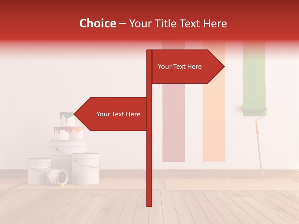 Work Build Plank PowerPoint Template