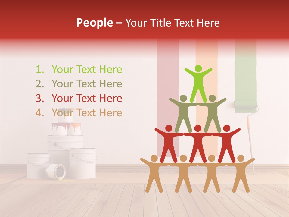 Work Build Plank PowerPoint Template