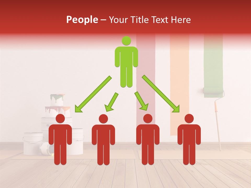 Work Build Plank PowerPoint Template