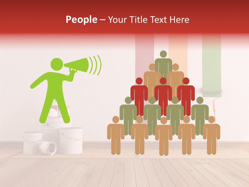 Work Build Plank PowerPoint Template