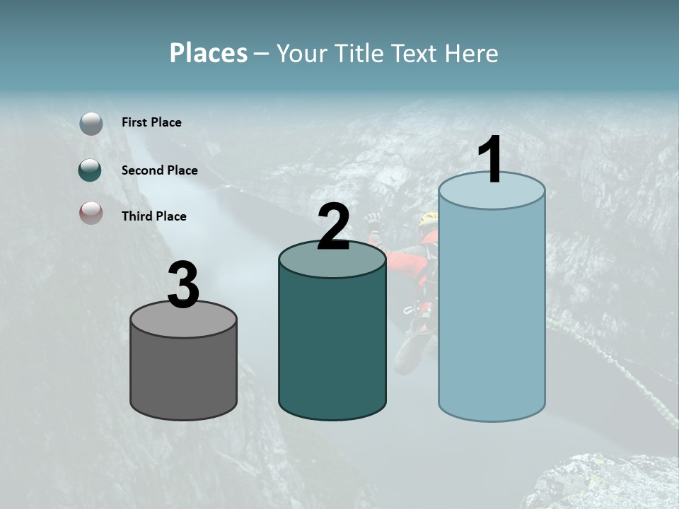 Courage Jumpsuit Moving PowerPoint Template