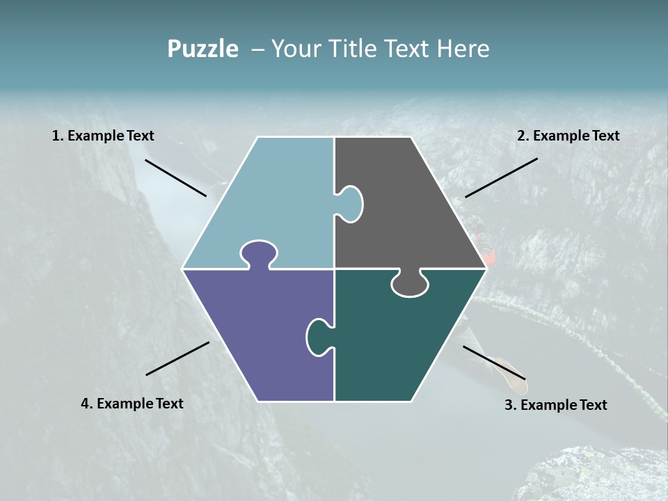 Courage Jumpsuit Moving PowerPoint Template