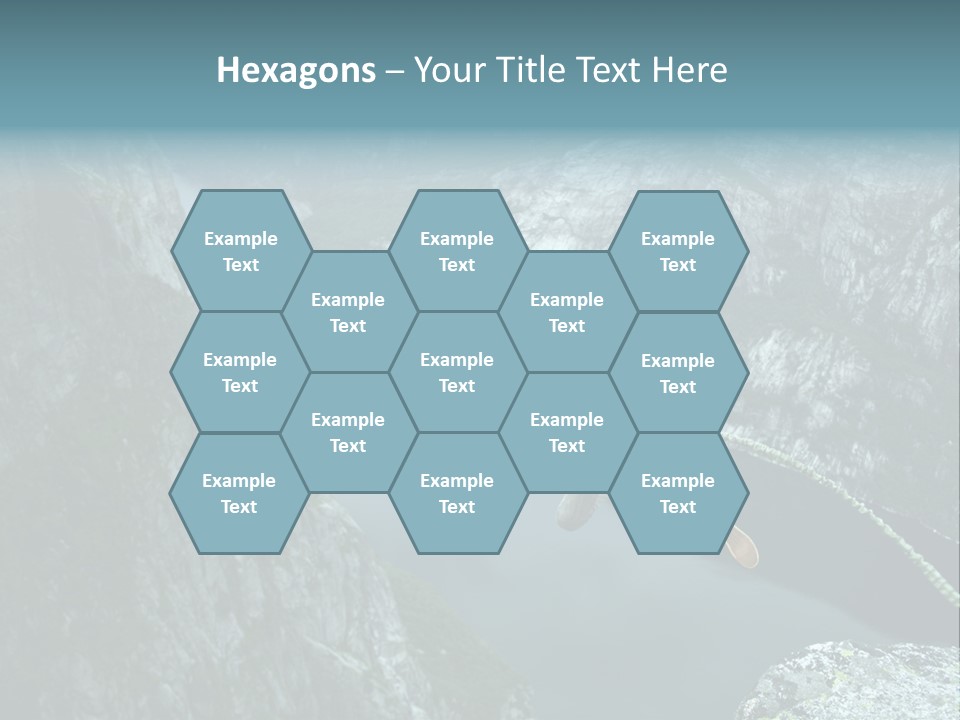 Courage Jumpsuit Moving PowerPoint Template