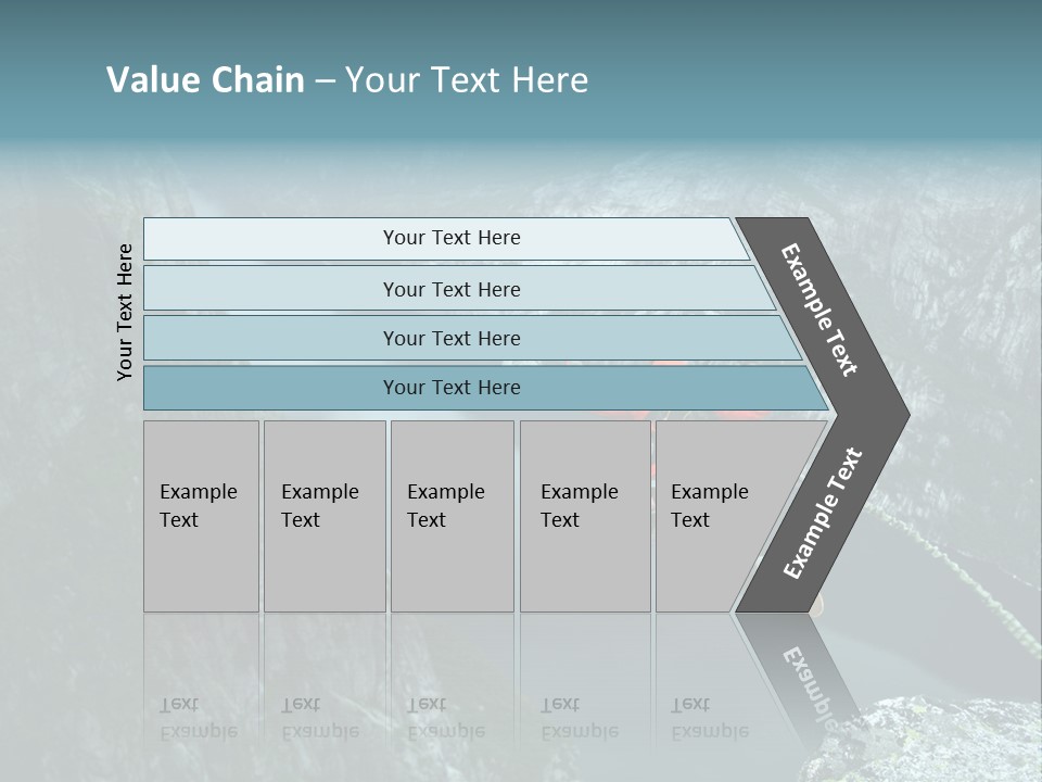 Courage Jumpsuit Moving PowerPoint Template