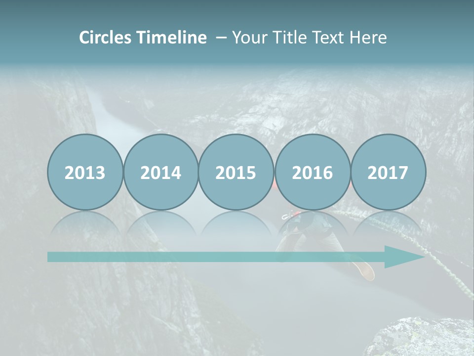 Courage Jumpsuit Moving PowerPoint Template