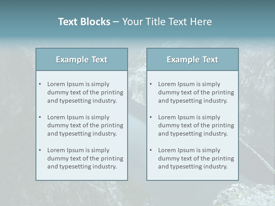 Courage Jumpsuit Moving PowerPoint Template