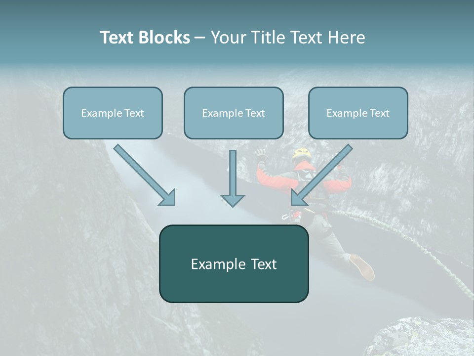 Courage Jumpsuit Moving PowerPoint Template