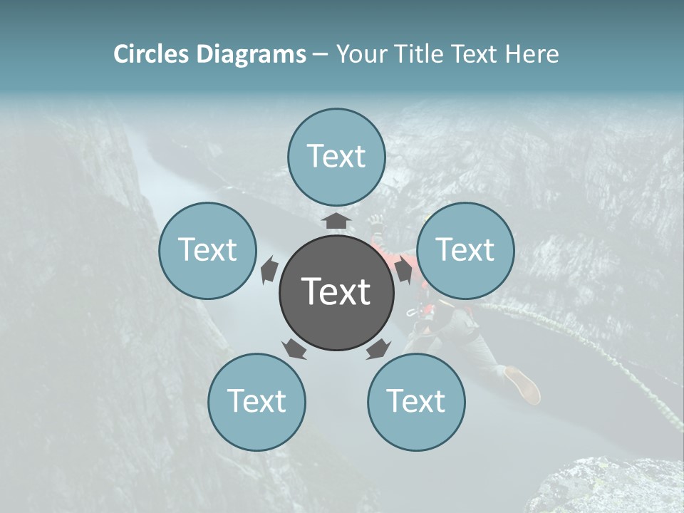 Courage Jumpsuit Moving PowerPoint Template