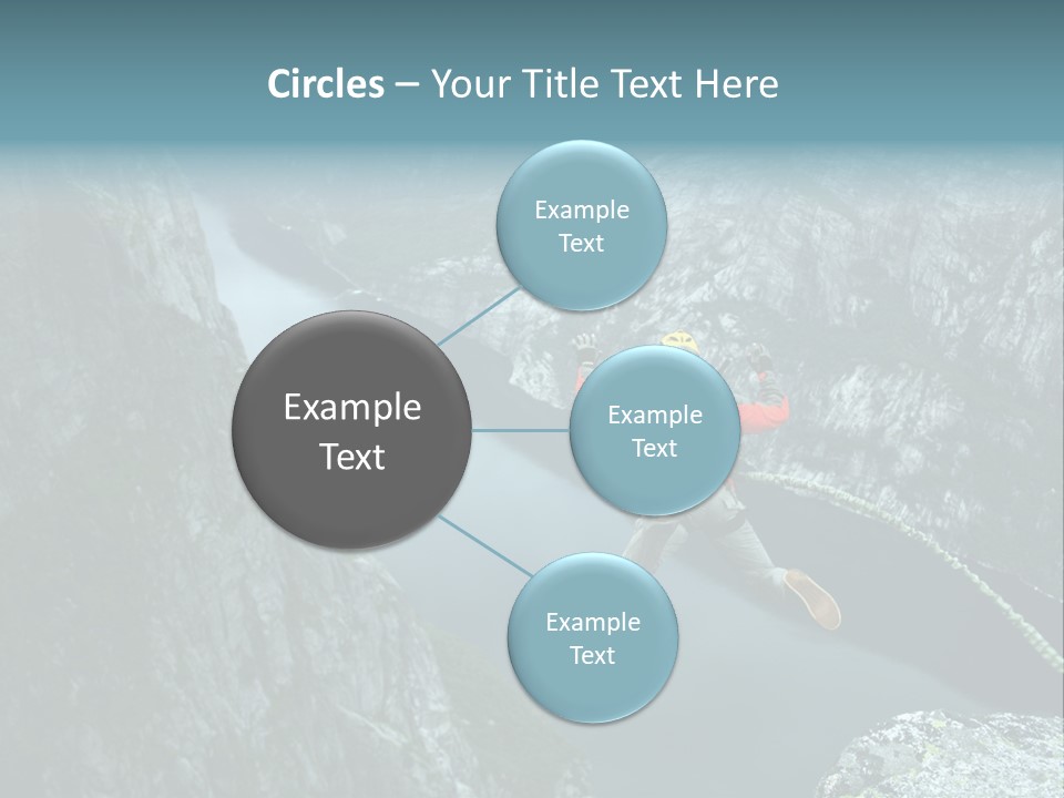 Courage Jumpsuit Moving PowerPoint Template