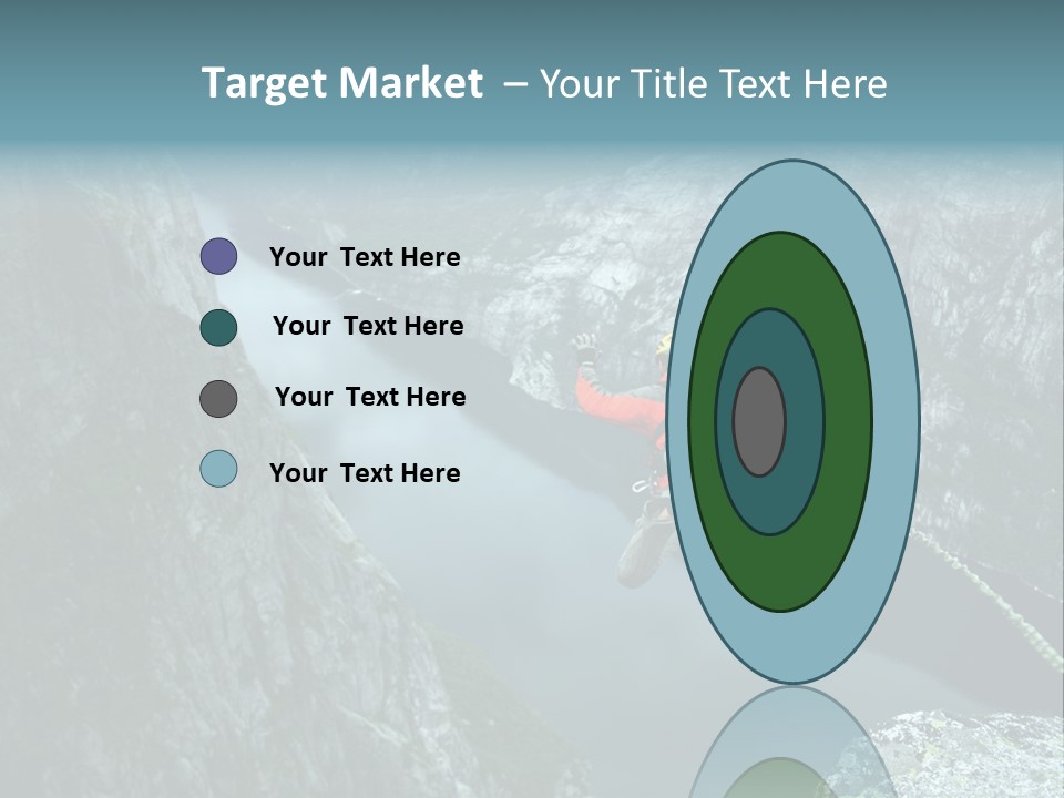 Courage Jumpsuit Moving PowerPoint Template