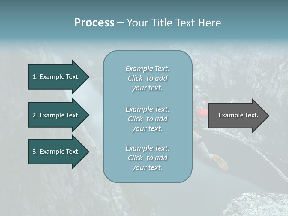Courage Jumpsuit Moving PowerPoint Template