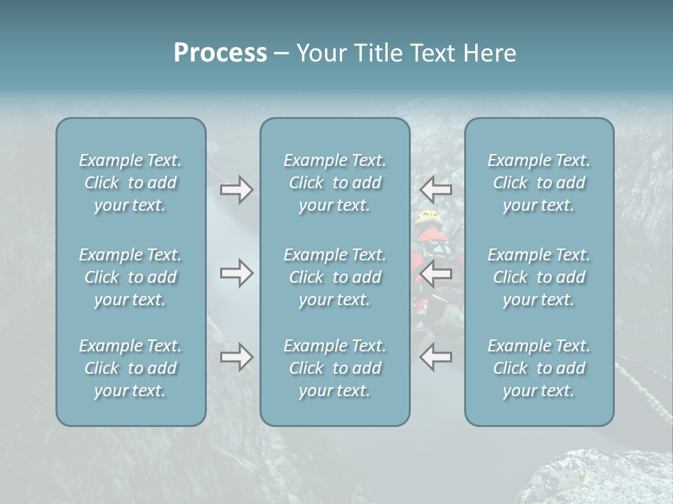 Courage Jumpsuit Moving PowerPoint Template