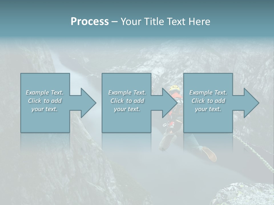 Courage Jumpsuit Moving PowerPoint Template