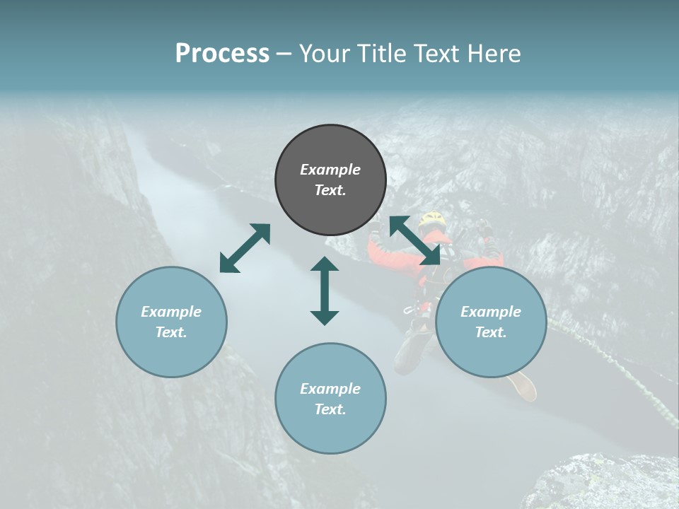 Courage Jumpsuit Moving PowerPoint Template