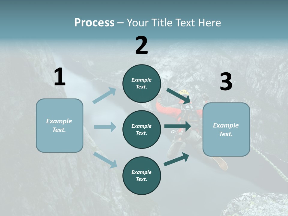Courage Jumpsuit Moving PowerPoint Template