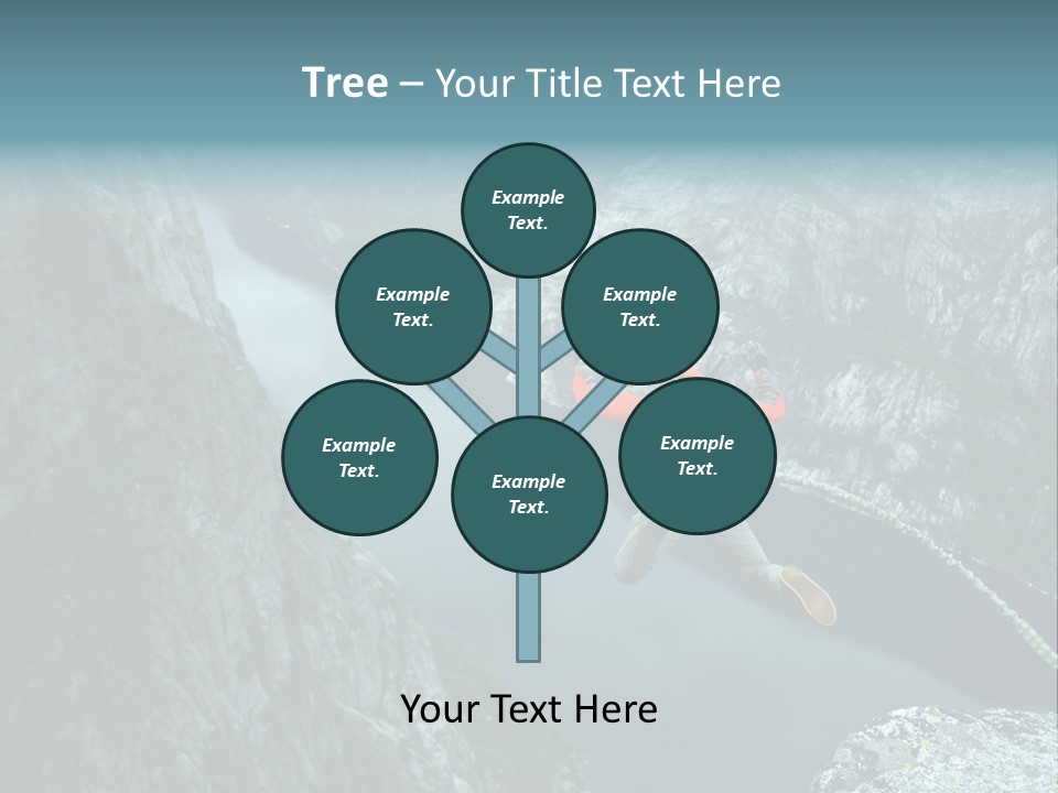 Courage Jumpsuit Moving PowerPoint Template