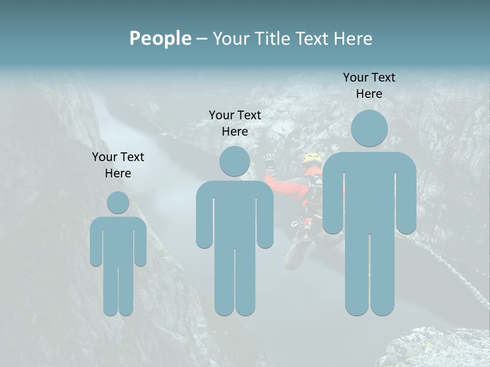 Courage Jumpsuit Moving PowerPoint Template