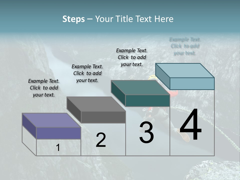 Courage Jumpsuit Moving PowerPoint Template