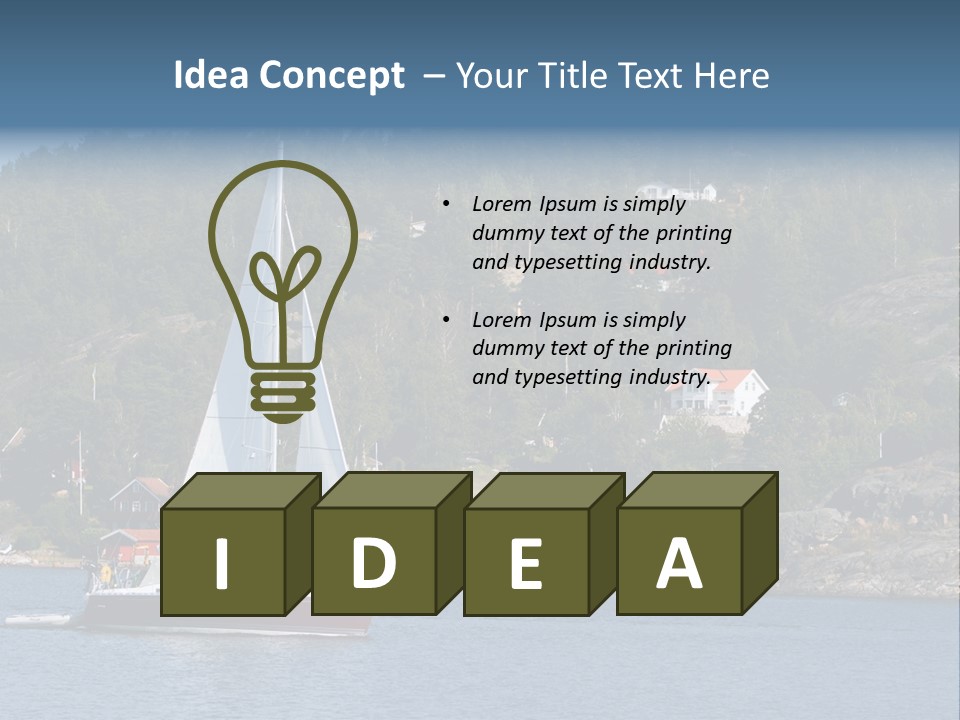 Relax Europe Excursion PowerPoint Template