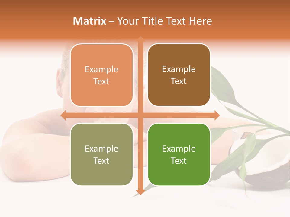 Body Portrait Caucasian PowerPoint Template