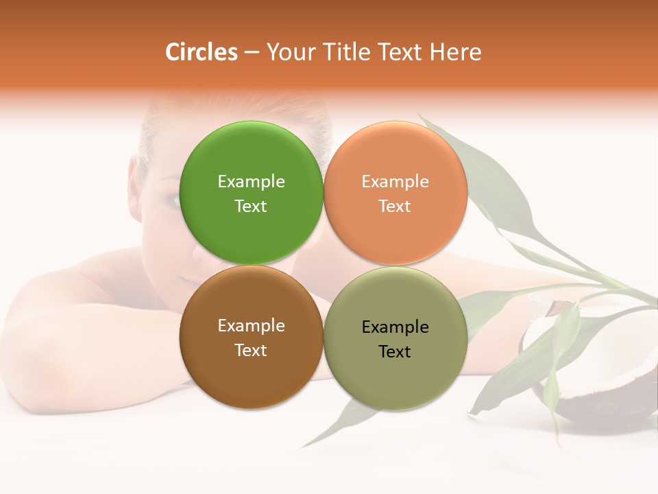 Body Portrait Caucasian PowerPoint Template