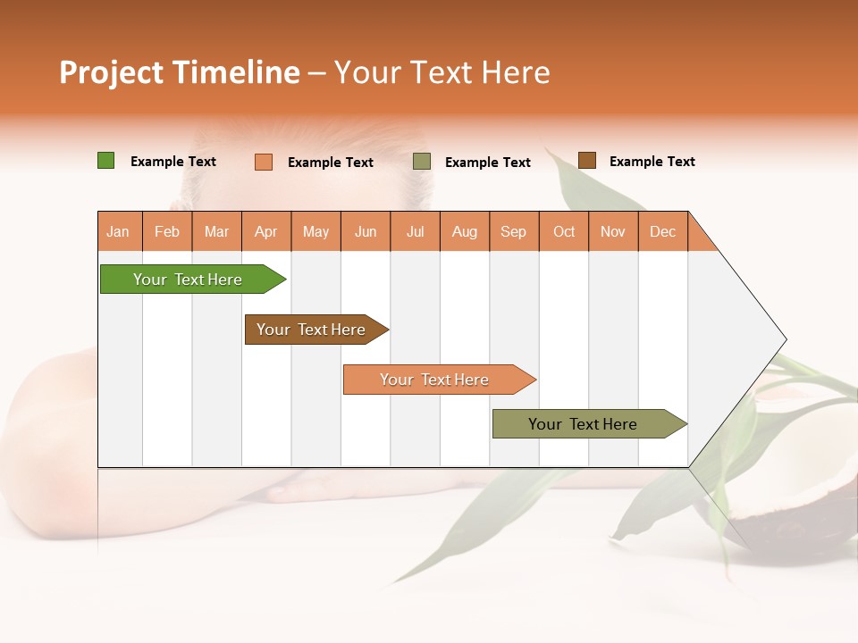 Body Portrait Caucasian PowerPoint Template
