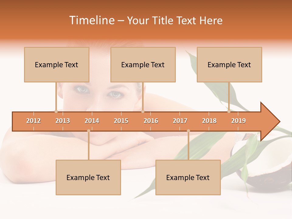 Body Portrait Caucasian PowerPoint Template