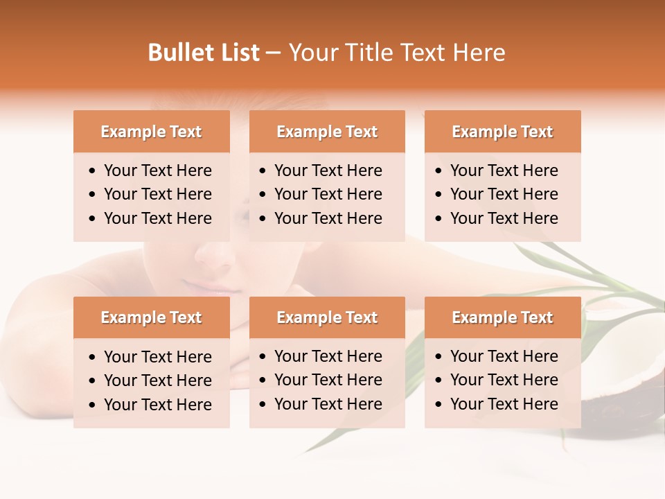 Body Portrait Caucasian PowerPoint Template