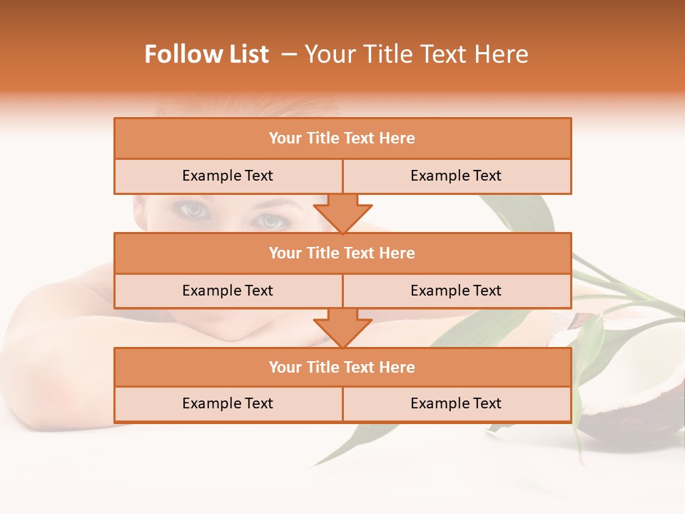 Body Portrait Caucasian PowerPoint Template