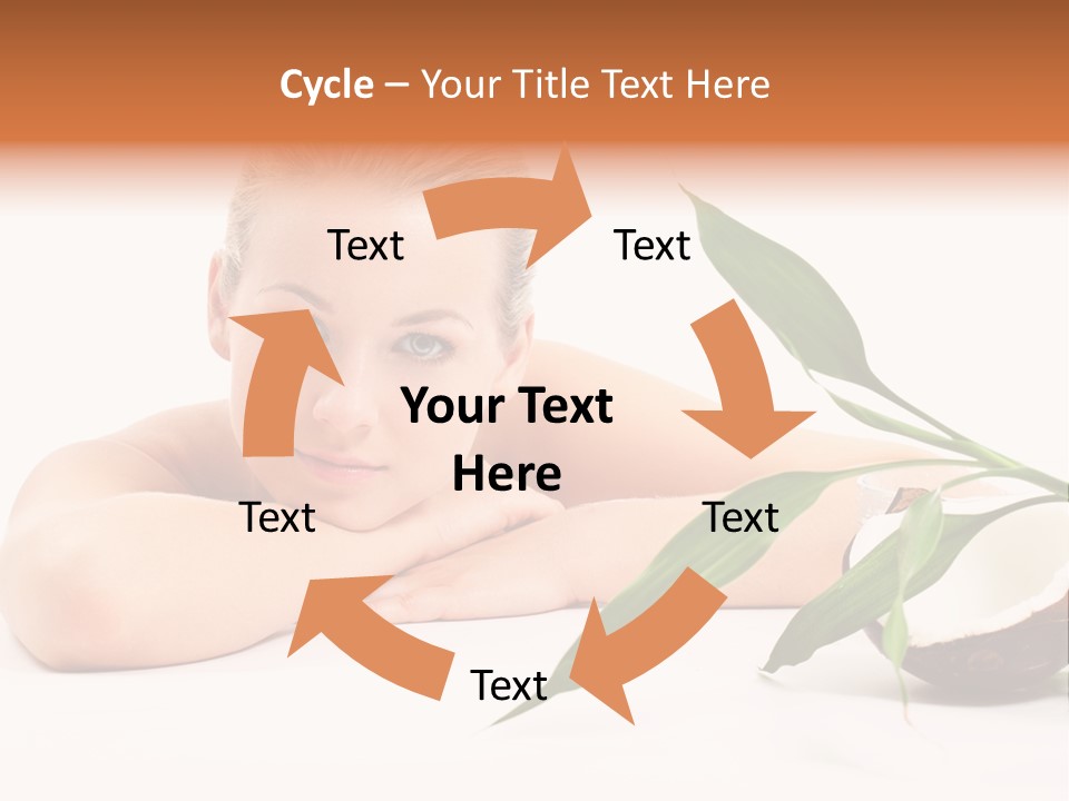 Body Portrait Caucasian PowerPoint Template