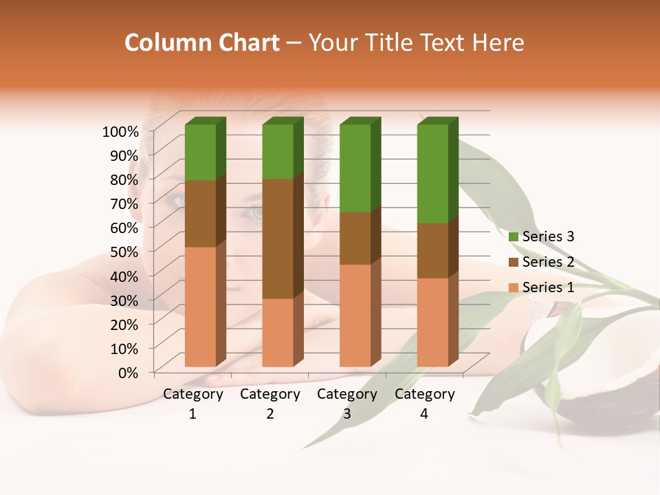 Body Portrait Caucasian PowerPoint Template