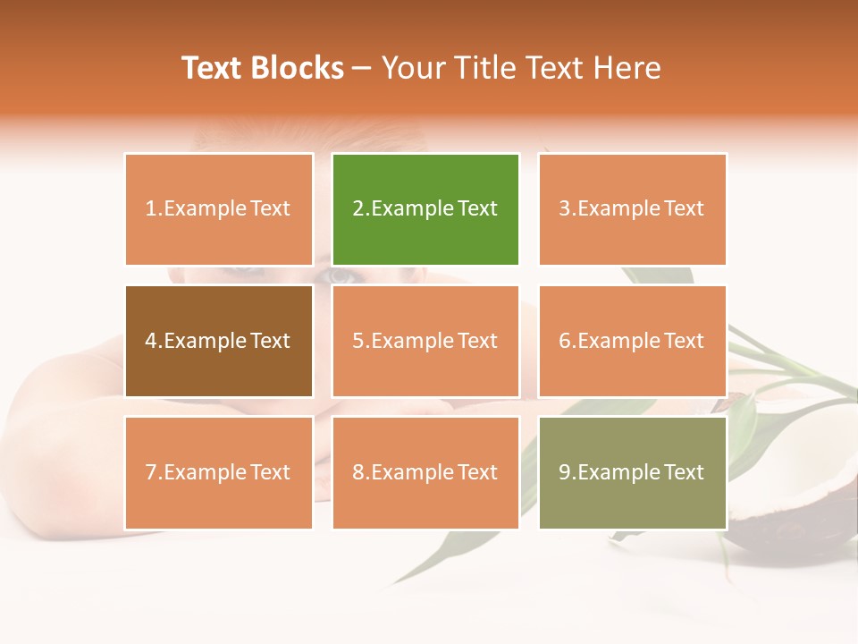 Body Portrait Caucasian PowerPoint Template