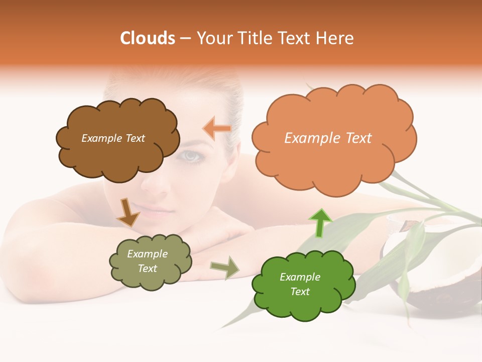 Body Portrait Caucasian PowerPoint Template