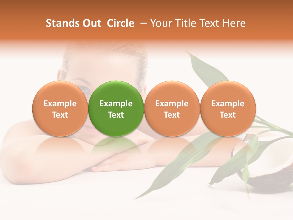 Body Portrait Caucasian PowerPoint Template