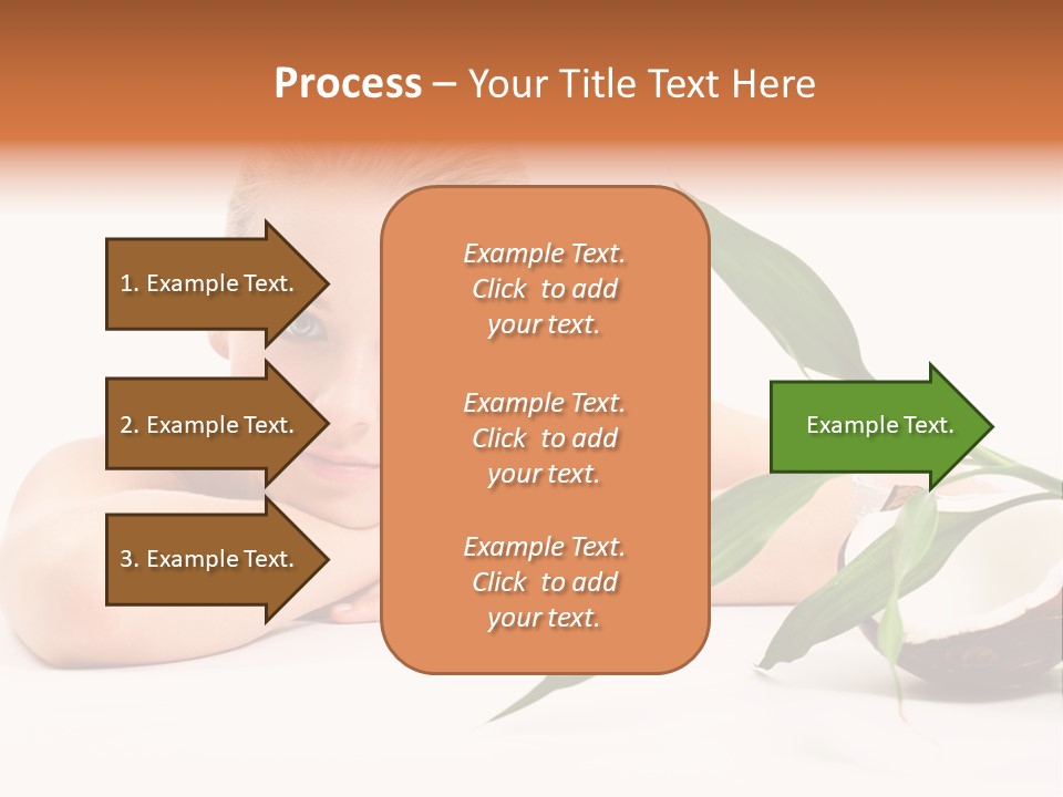 Body Portrait Caucasian PowerPoint Template