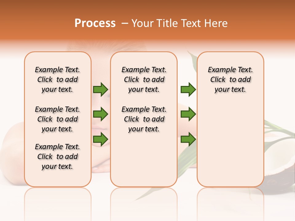 Body Portrait Caucasian PowerPoint Template