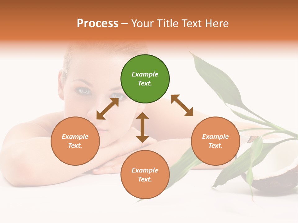 Body Portrait Caucasian PowerPoint Template