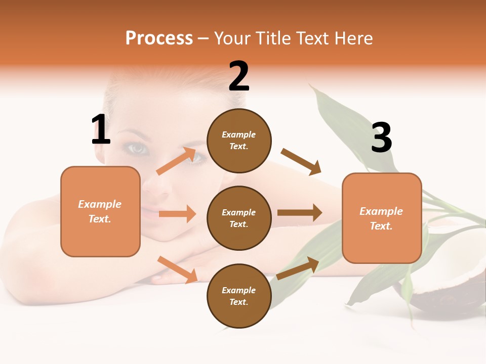 Body Portrait Caucasian PowerPoint Template