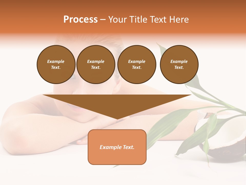 Body Portrait Caucasian PowerPoint Template