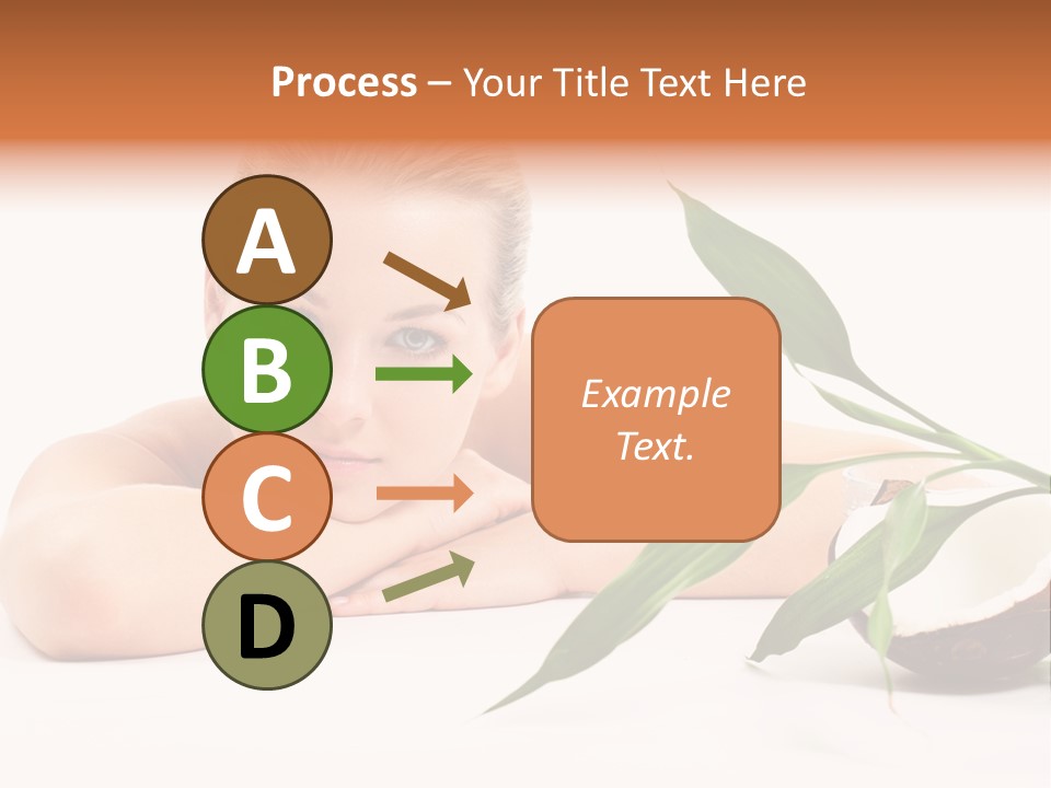 Body Portrait Caucasian PowerPoint Template