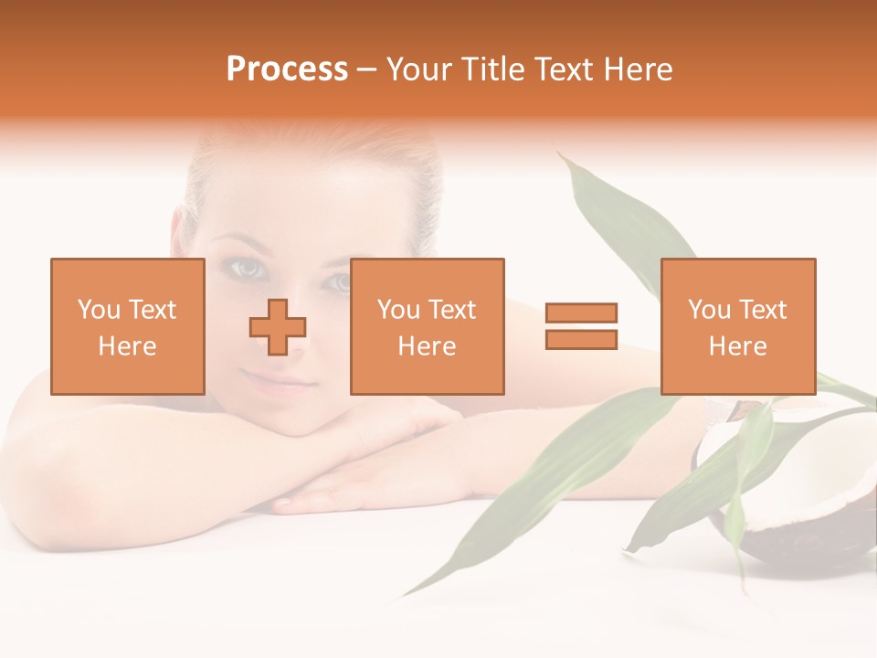 Body Portrait Caucasian PowerPoint Template