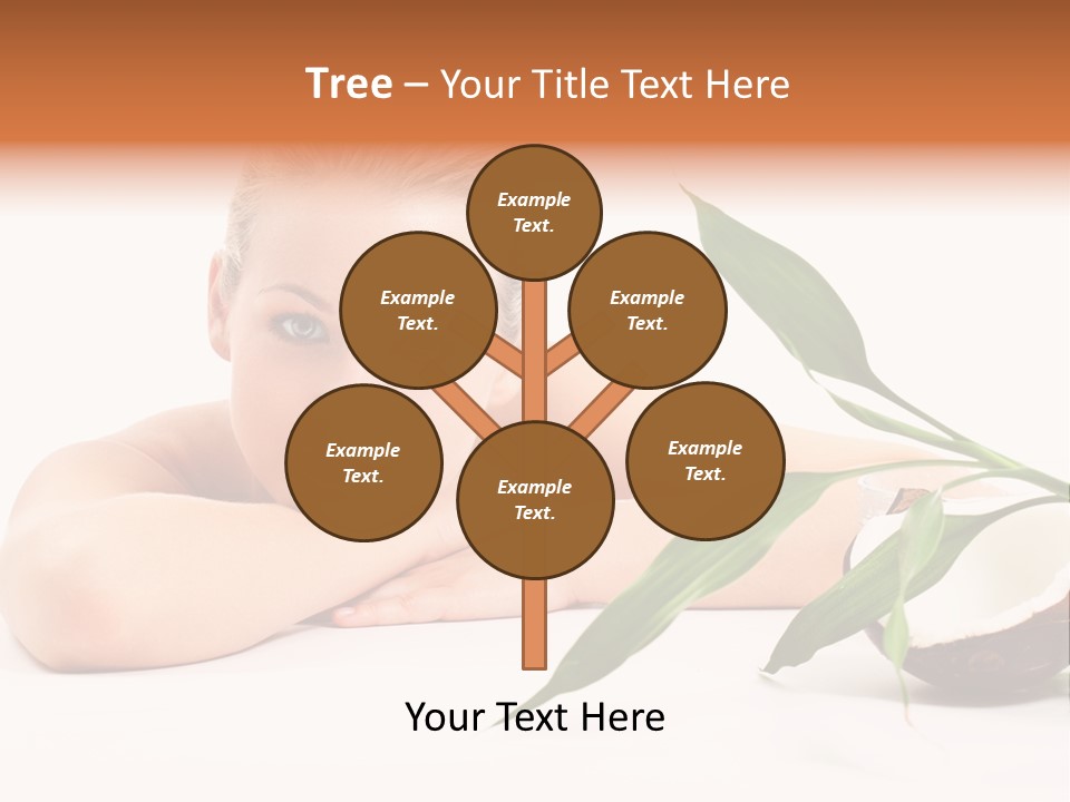 Body Portrait Caucasian PowerPoint Template