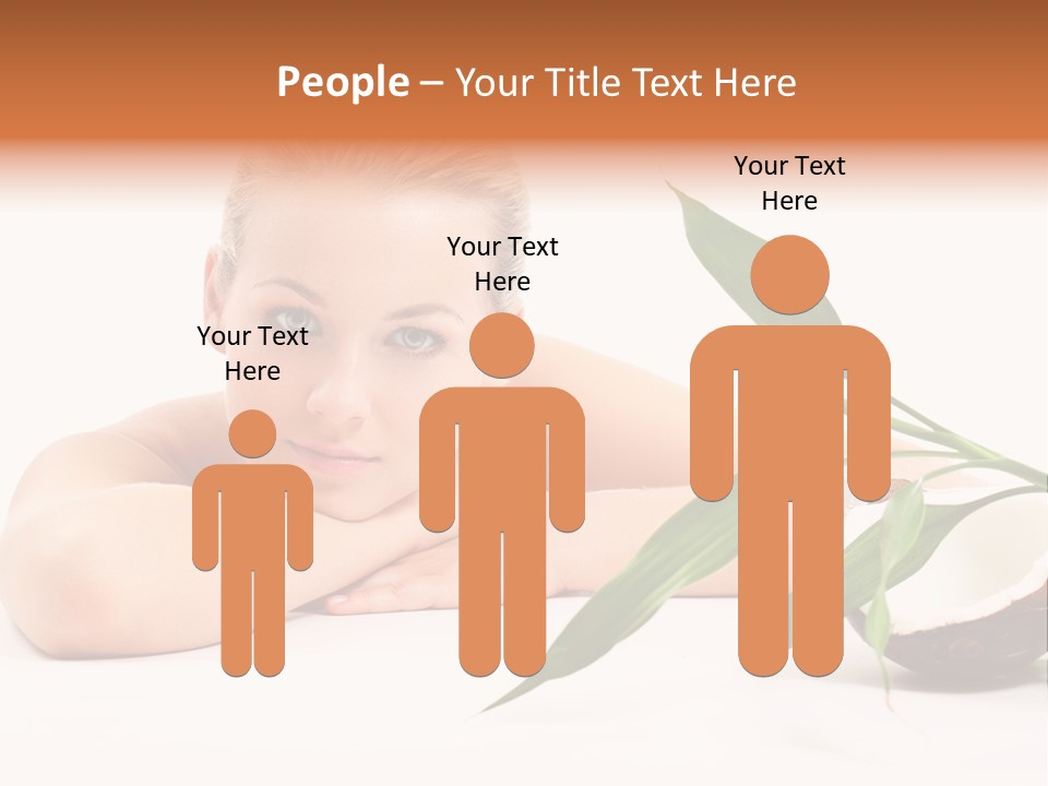 Body Portrait Caucasian PowerPoint Template