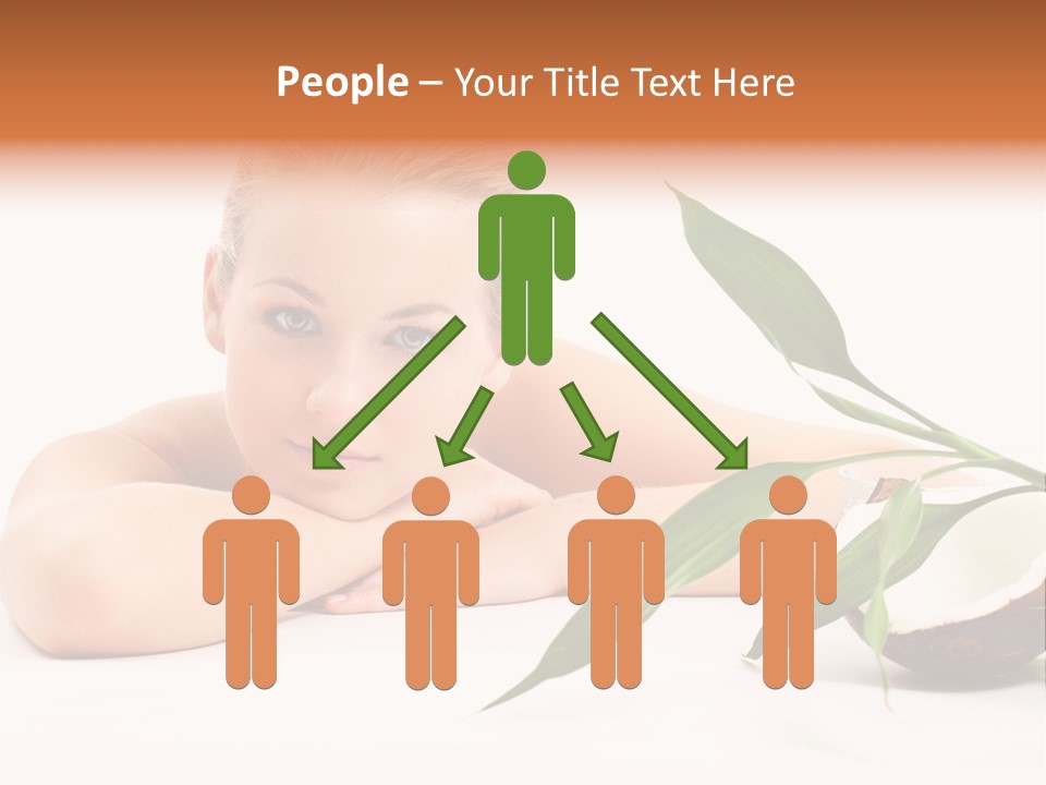 Body Portrait Caucasian PowerPoint Template