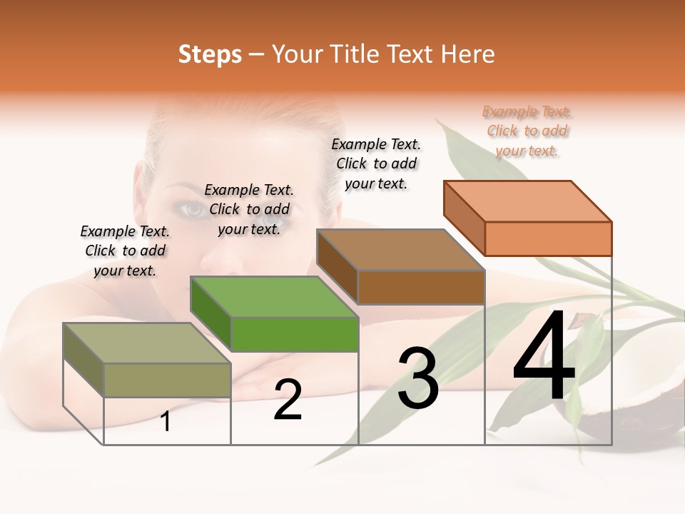 Body Portrait Caucasian PowerPoint Template