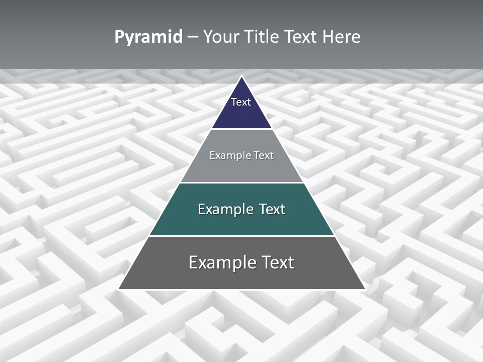 Confusing Wall Render PowerPoint Template