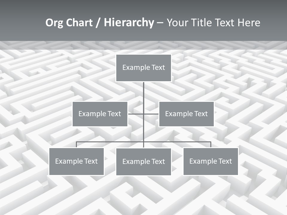 Confusing Wall Render PowerPoint Template