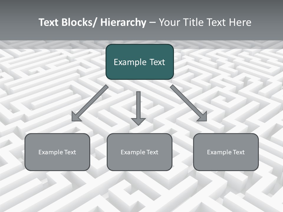 Confusing Wall Render PowerPoint Template