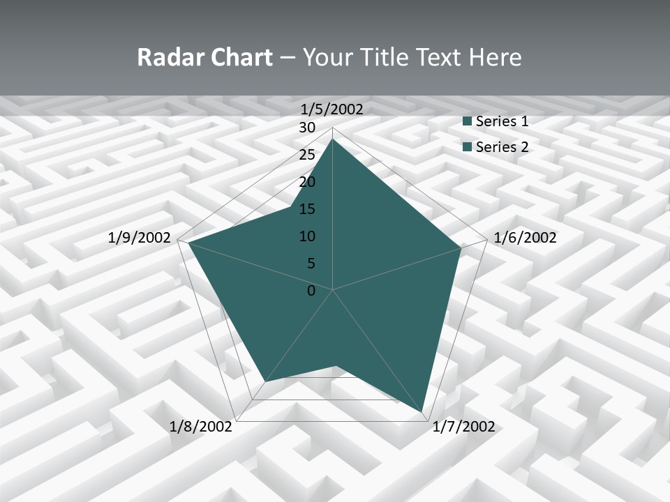 Confusing Wall Render PowerPoint Template